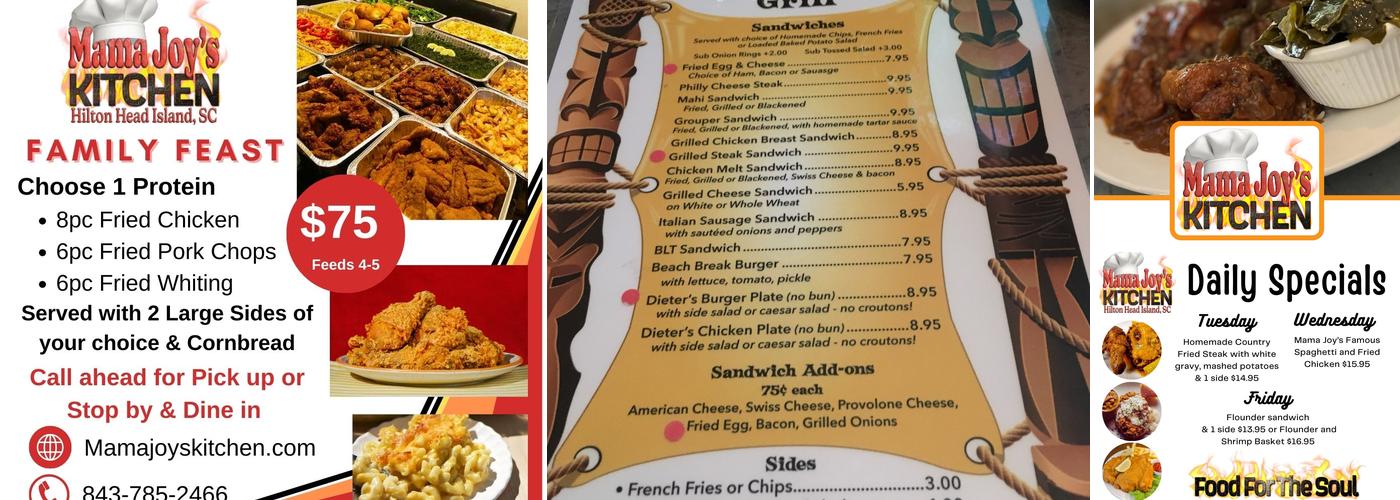 Beach Break Grill Menu