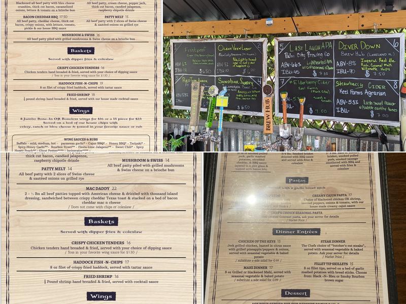 Dock 633 Menu