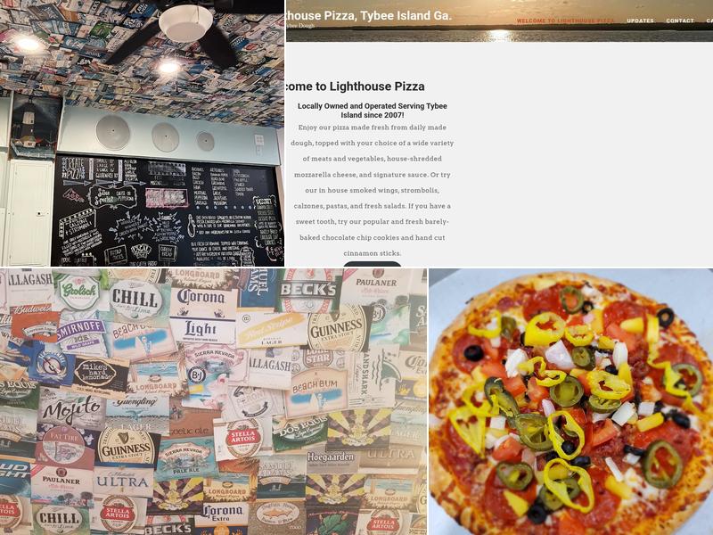 Lighthouse Pizza, Inc. Menu