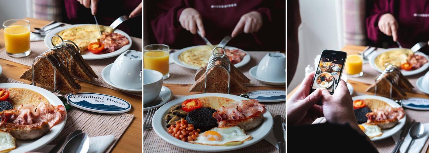 Broadford House - Skye Menu