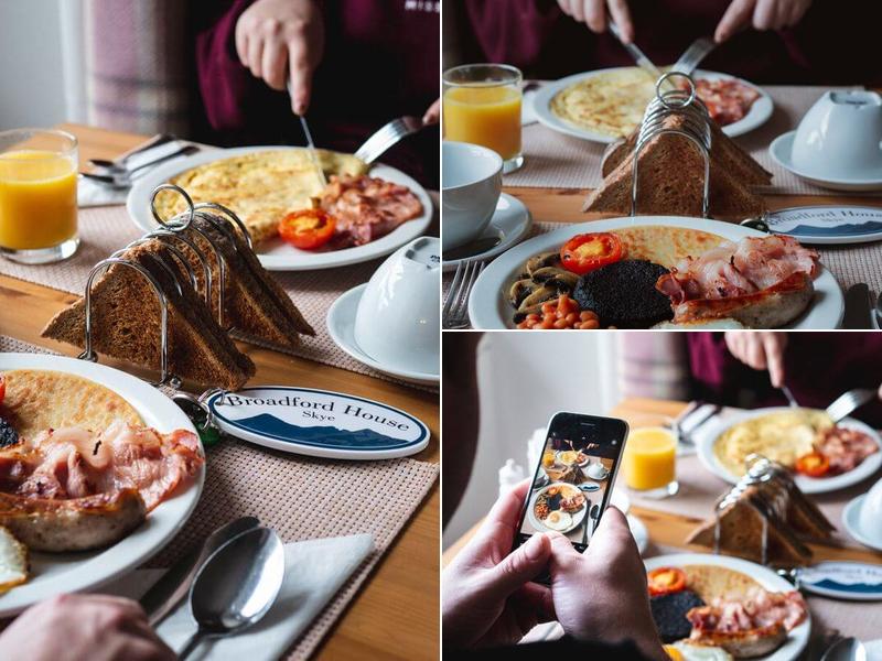 Broadford House - Skye Menu