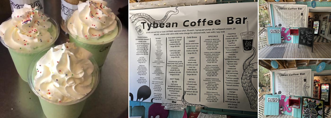 Tybean Coffee Bar Menu