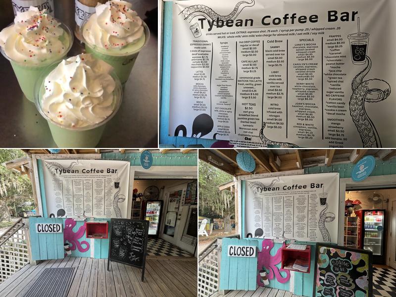 Tybean Coffee Bar Menu