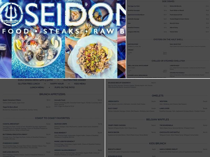 Poseidon Menu