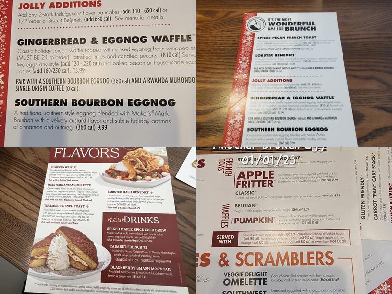 Another Broken Egg Cafe Menu