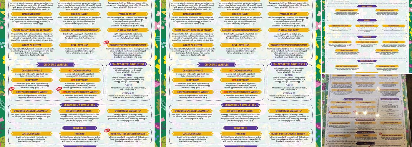 The Flying Biscuit Cafe Menu