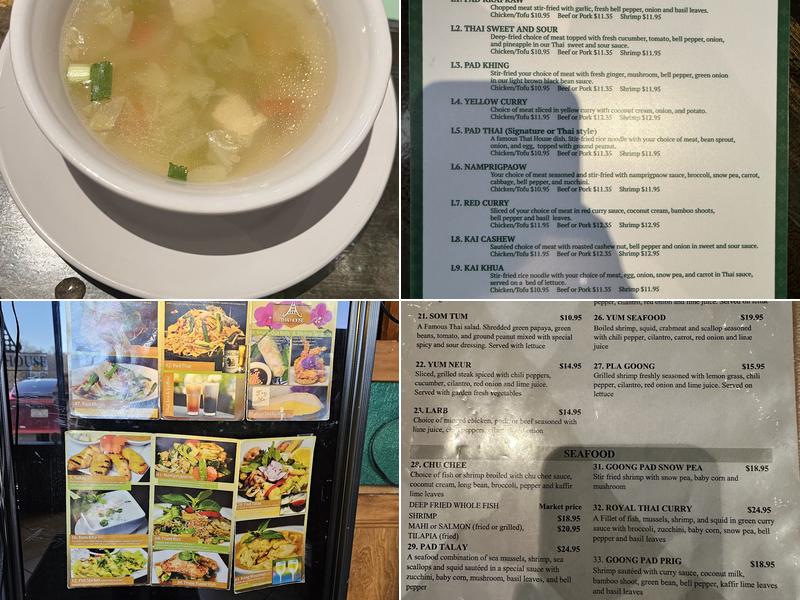 Thai House - Tower Place Menu