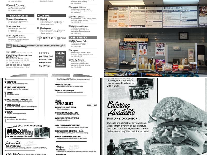 Jersey Mike's Subs Menu