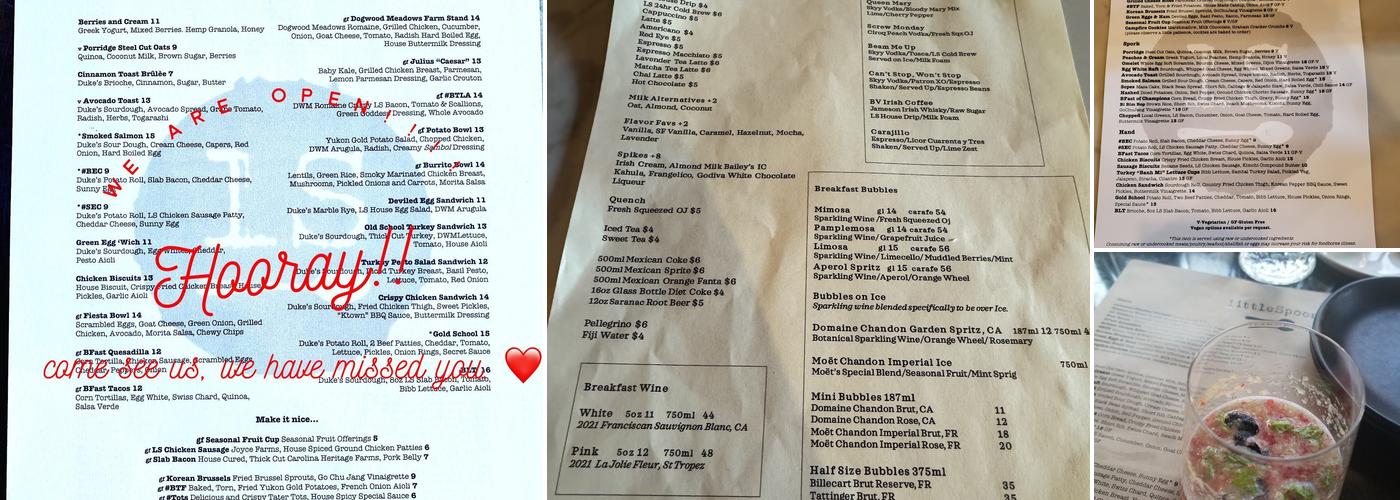 littleSpoon Eatery Menu