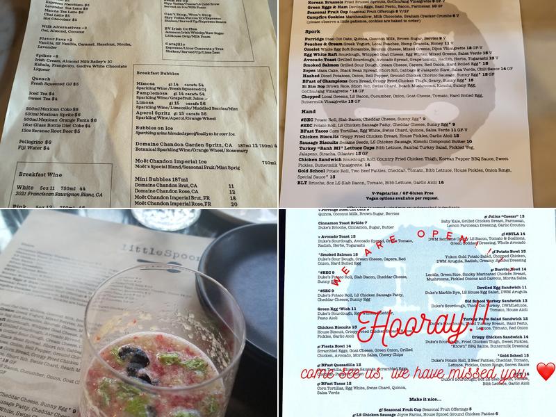 littleSpoon Eatery Menu