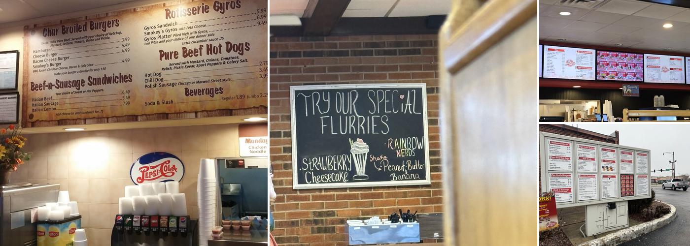 Smokey's Woodpit BBQ Menu