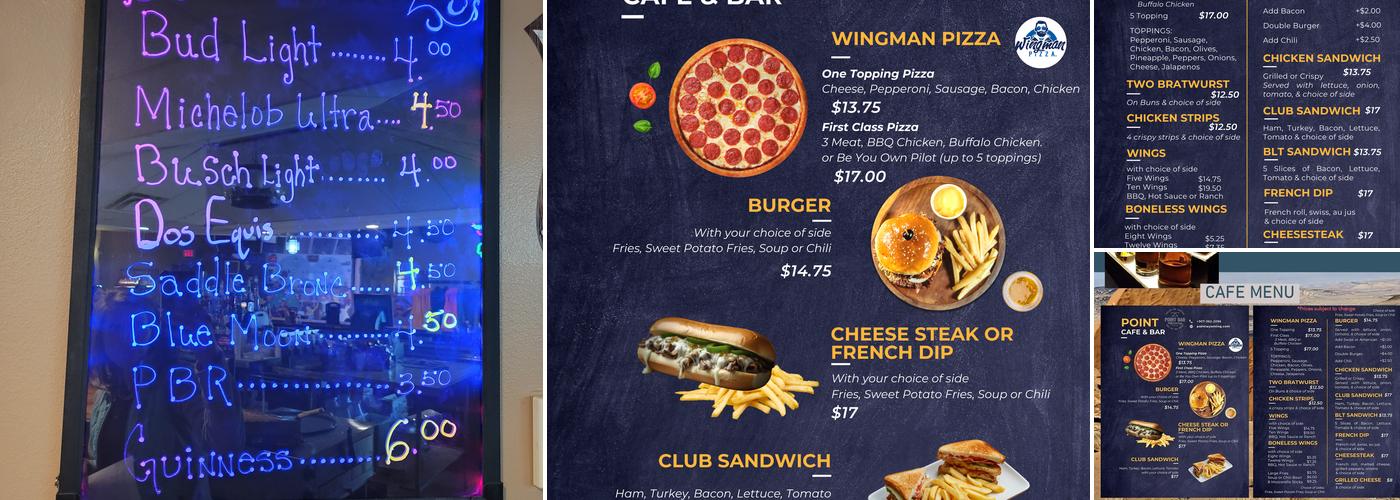Point Bar Menu