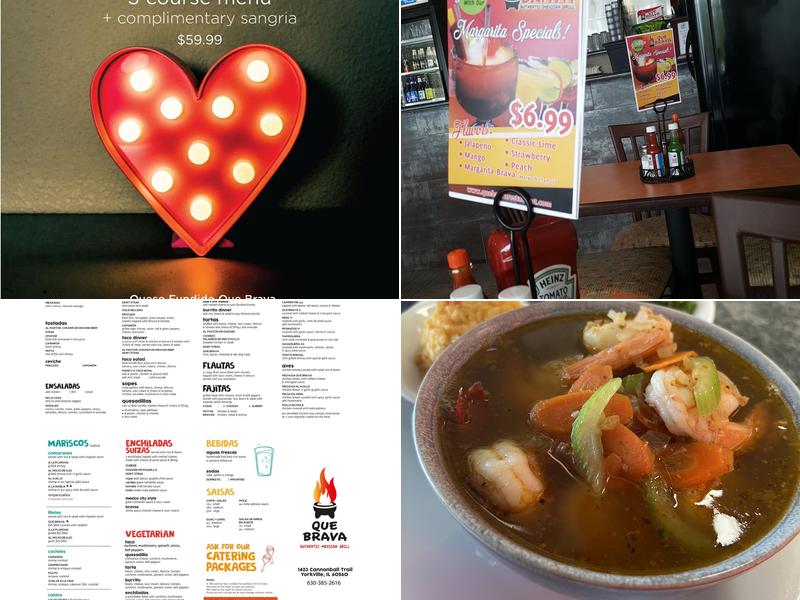 Que Brava Menu