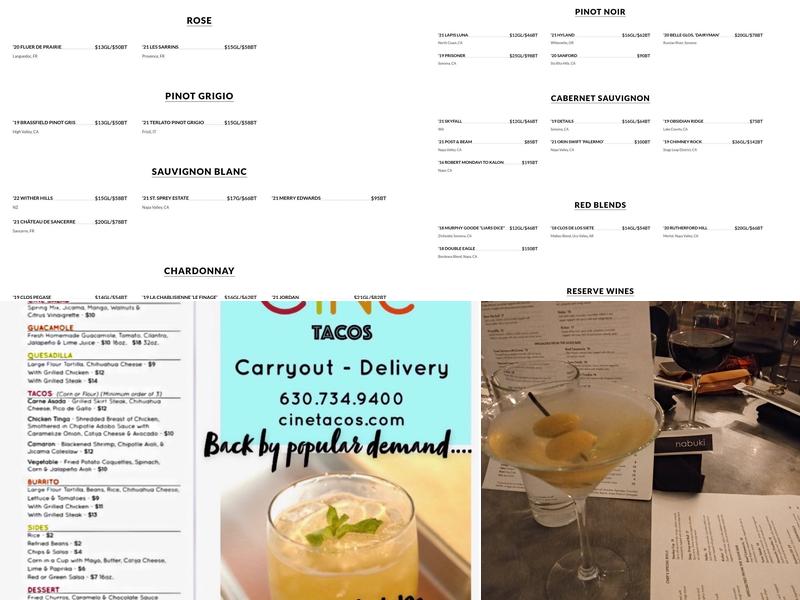 Nabuki Menu