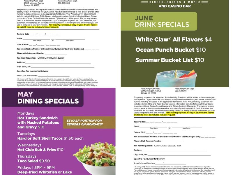 Pressbox Sports Bar & Grill Menu