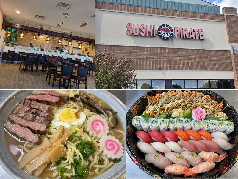 Sushi Pirate 1139 Oak St, North Aurora