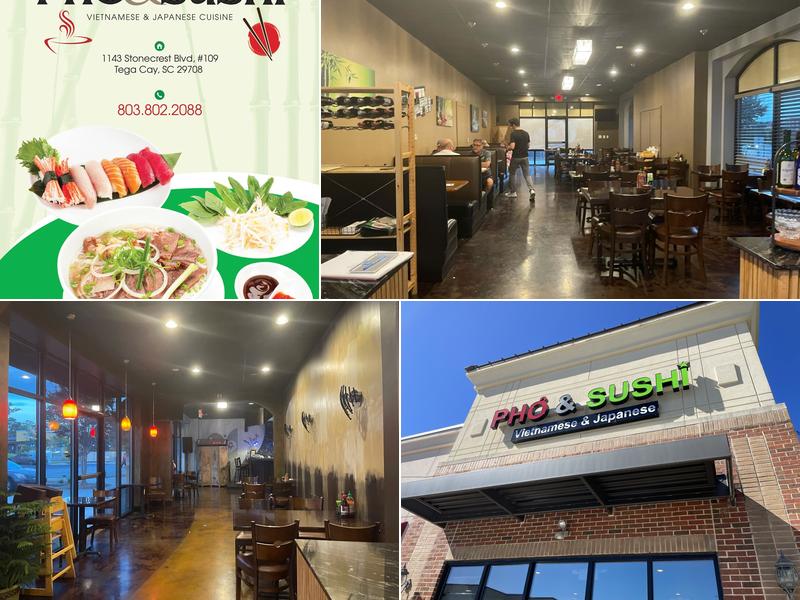 Pho & Sushi 1143 Stonecrest Blvd Ste 107, Tega Cay
