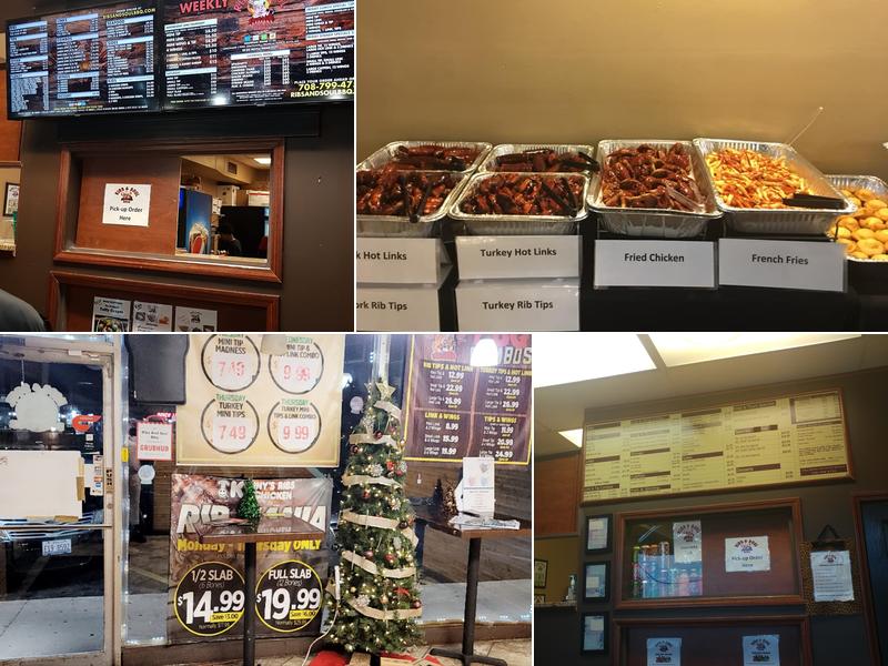 Ribs and Soul BBQ Menu