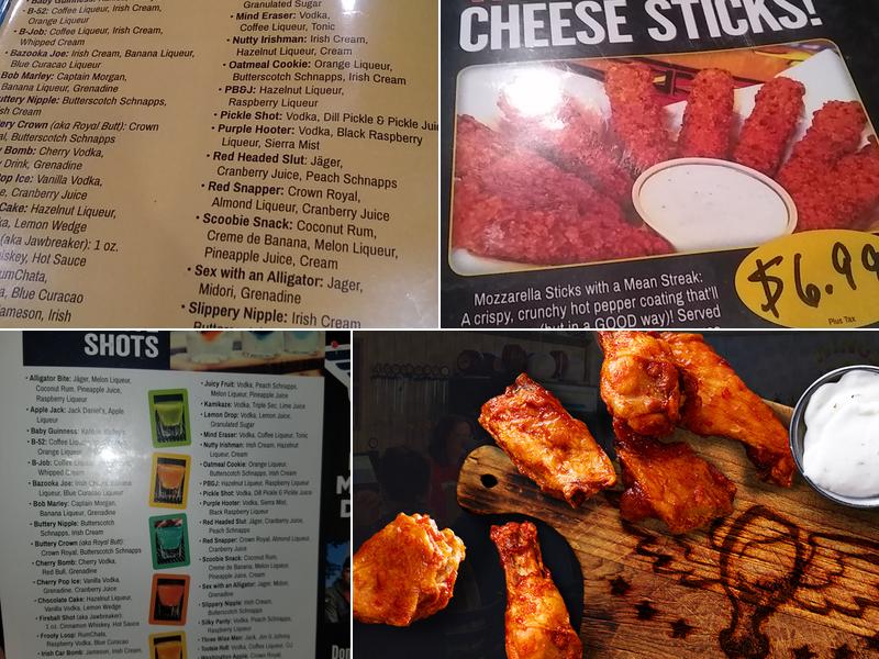 Wings Etc. Menu