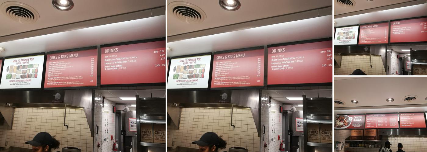 Chipotle Mexican Grill Menu