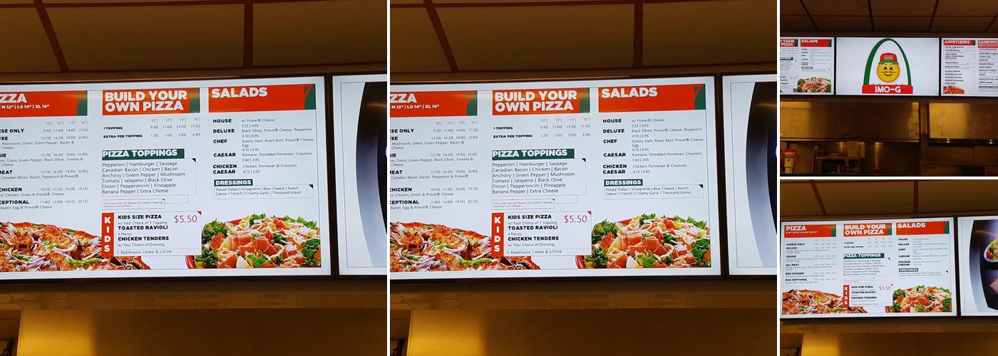 Imo's Pizza Menu