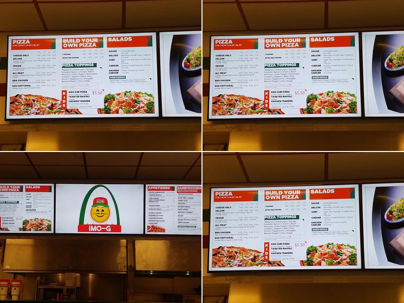 Imo's Pizza Menu