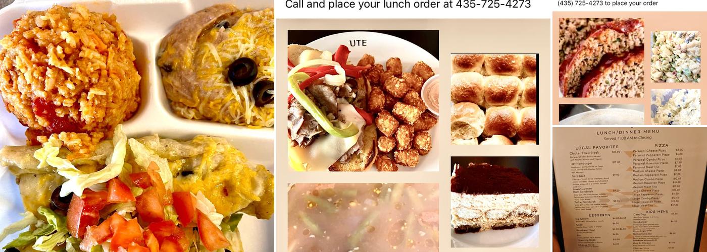 UTE Crossing Grill Menu