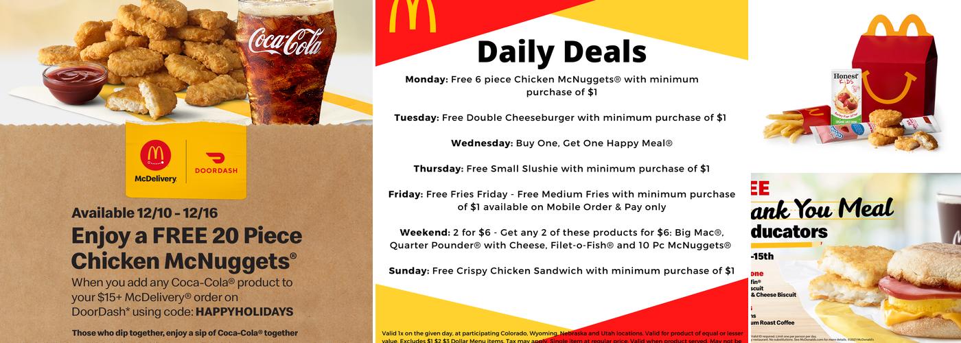 McDonald's Menu