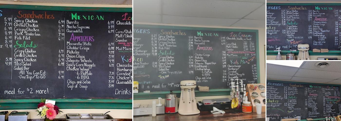 Handi's Menu