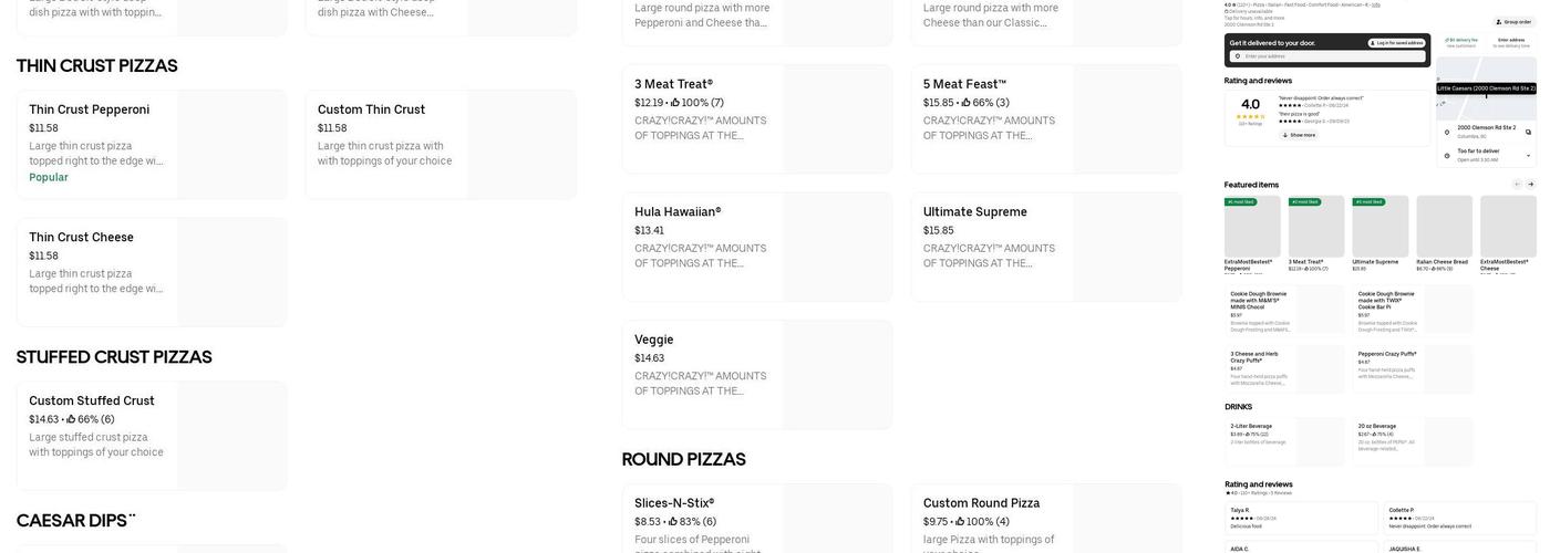 ELEMENTS II Menu