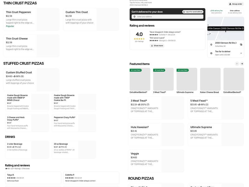 ELEMENTS II Menu