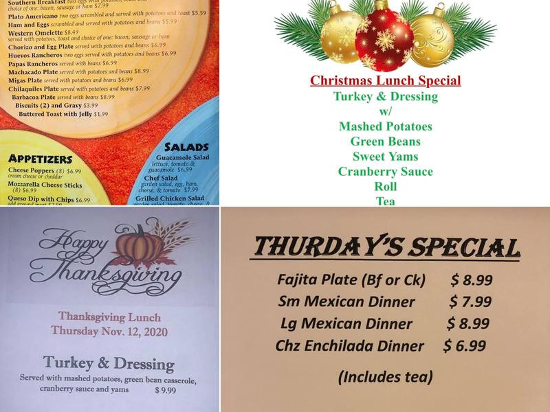 Garcia’s On 35 Mexican Grill Menu