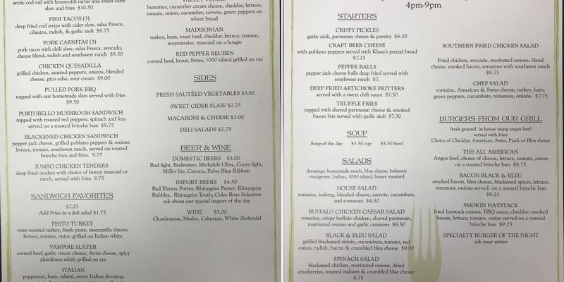 Red Pepper Deli Menu