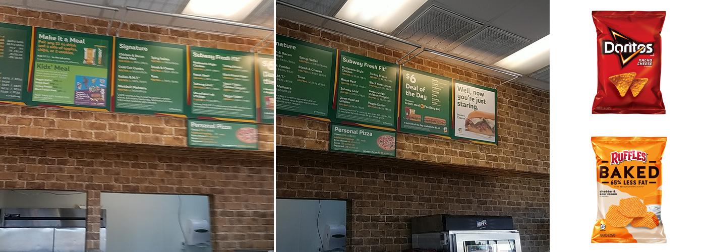 Subway Menu