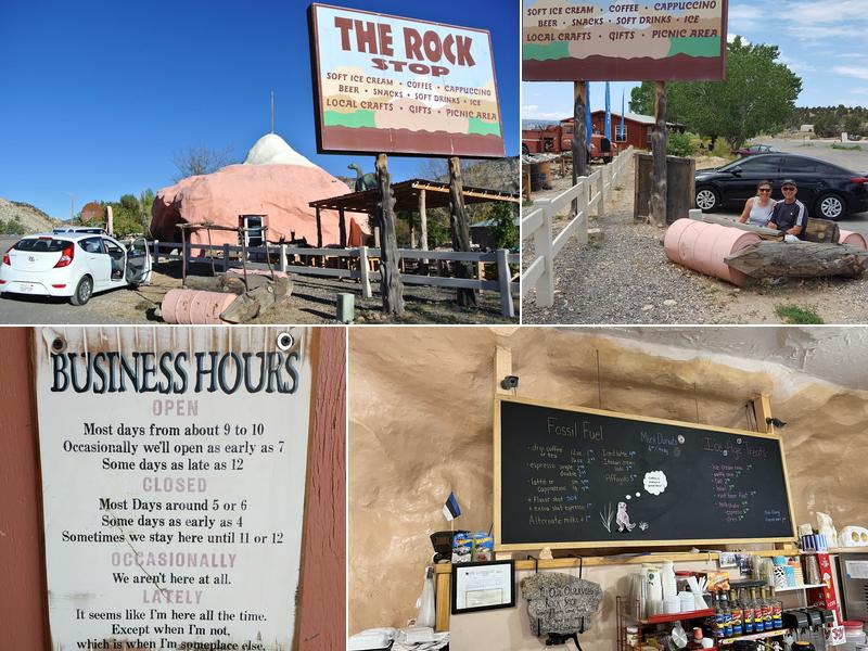 The Rock Stop Menu