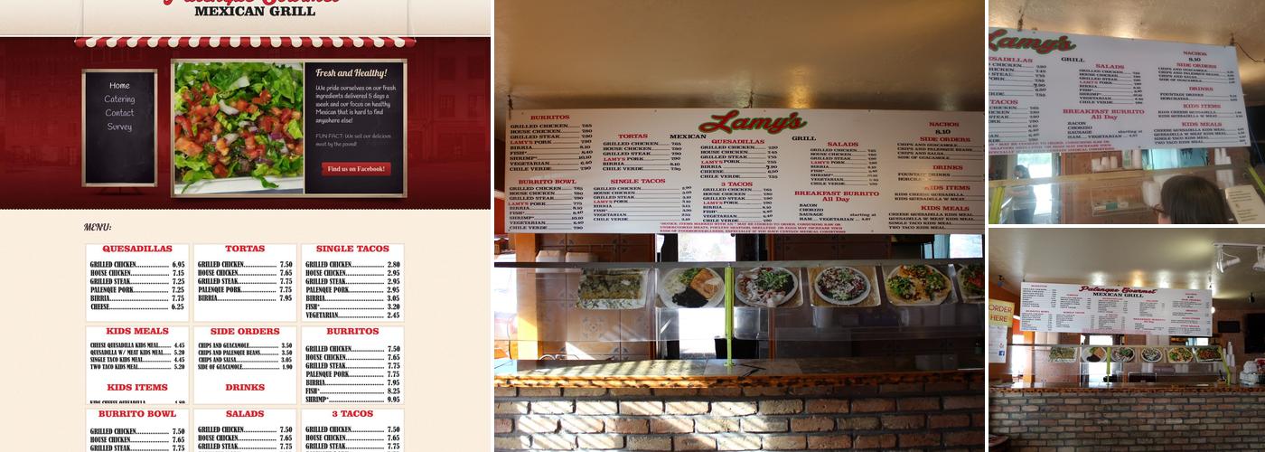Lamy's Mexican Grill Menu