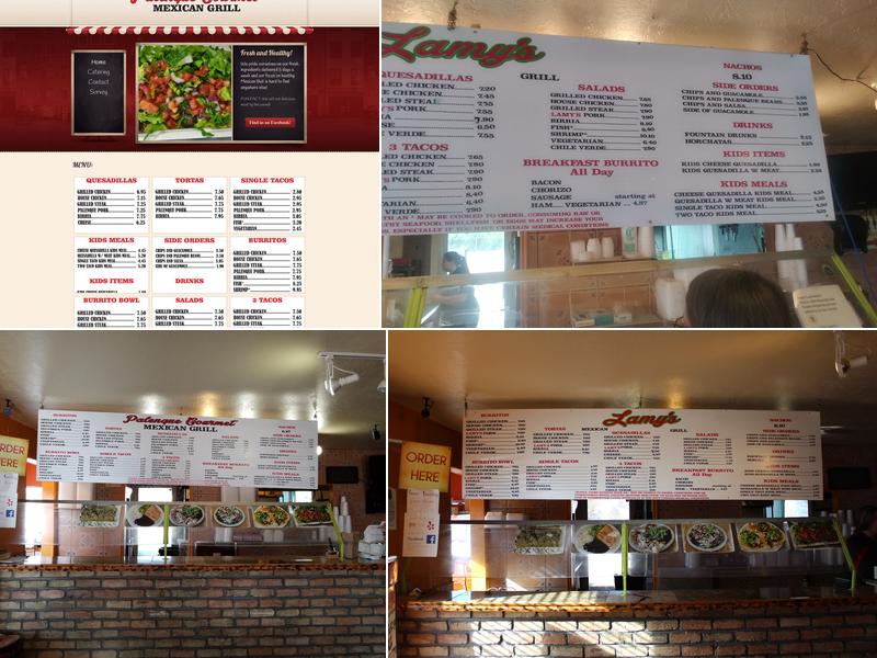 Lamy's Mexican Grill Menu