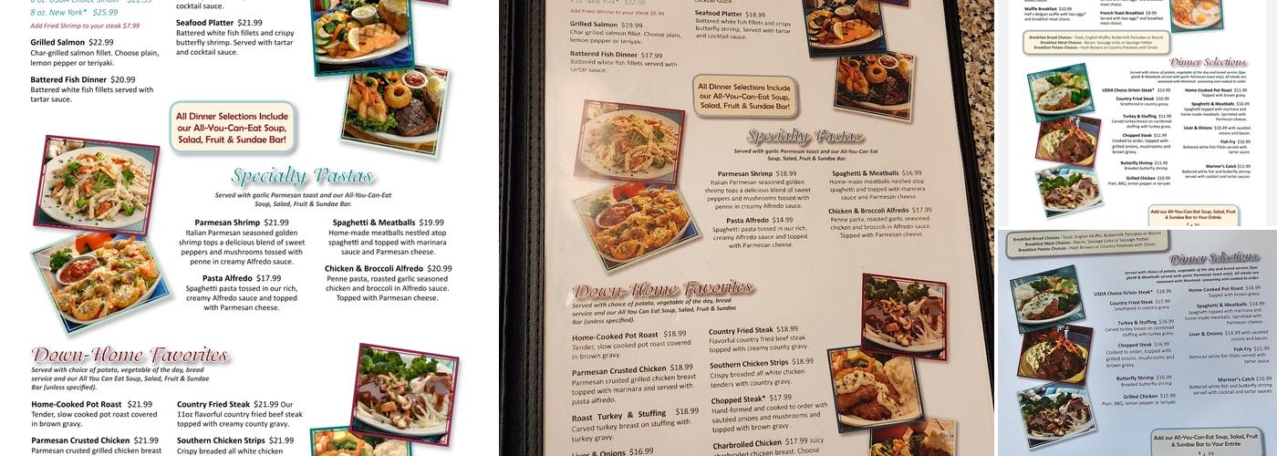 JB's Menu