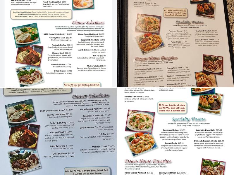 JB's Menu