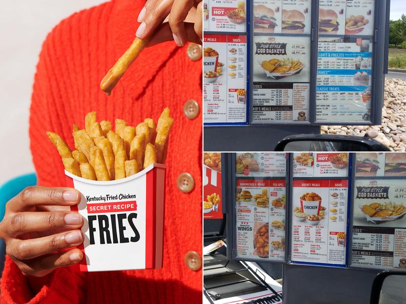 KFC Menu