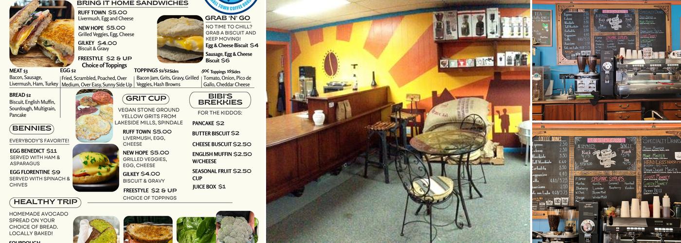Small Town Coffee Roasters Menu