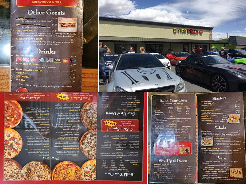 C Stop Pizza Menu