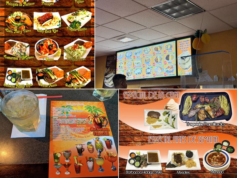 Trapala Restaurant LLC Menu