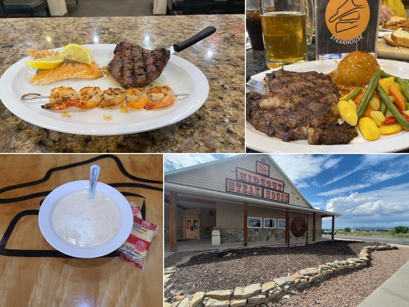 Hideout Steak House 8400 S Pariette Rd, Myton