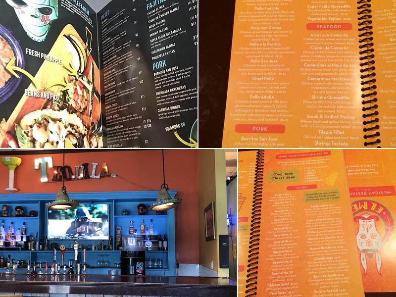 El Mex Menu