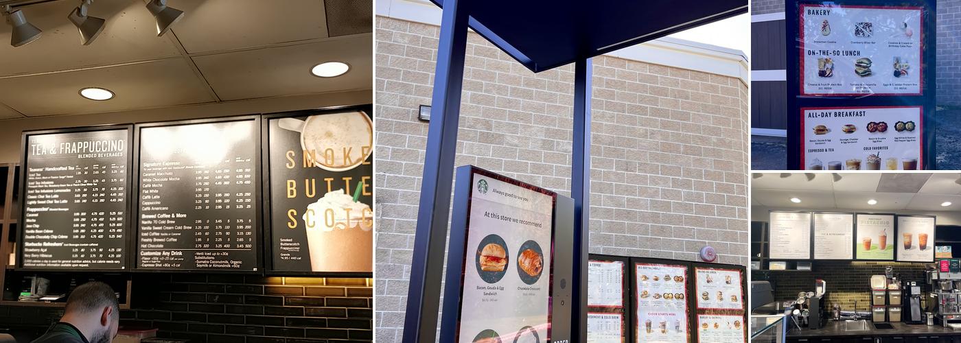 Starbucks Coffee Company Menu