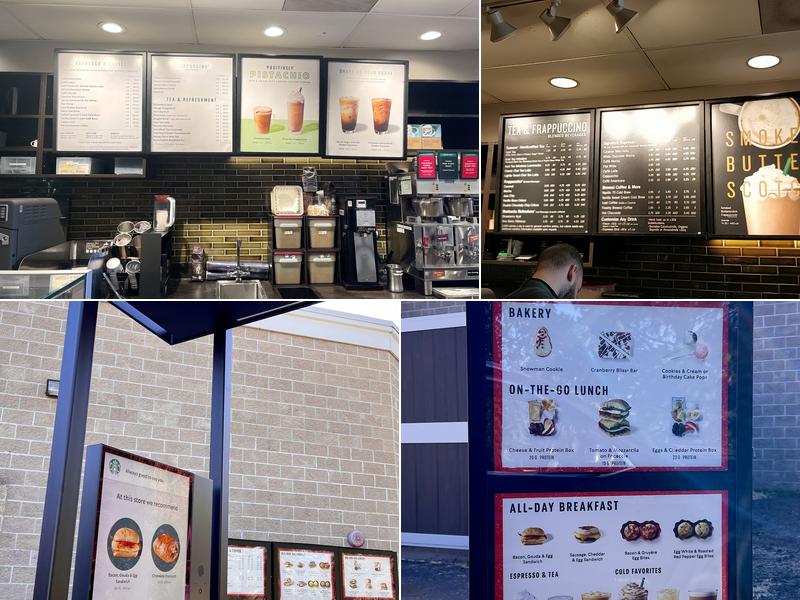 Starbucks Menu