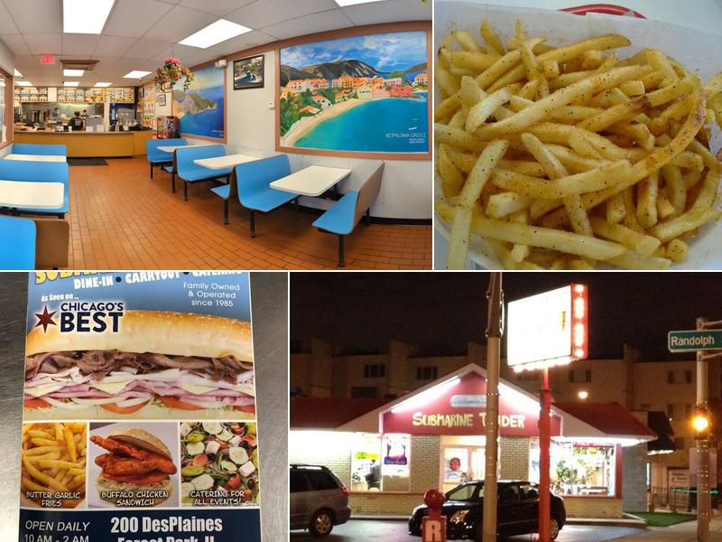 Submarine Tender 200 Des Plaines Ave, Forest Park