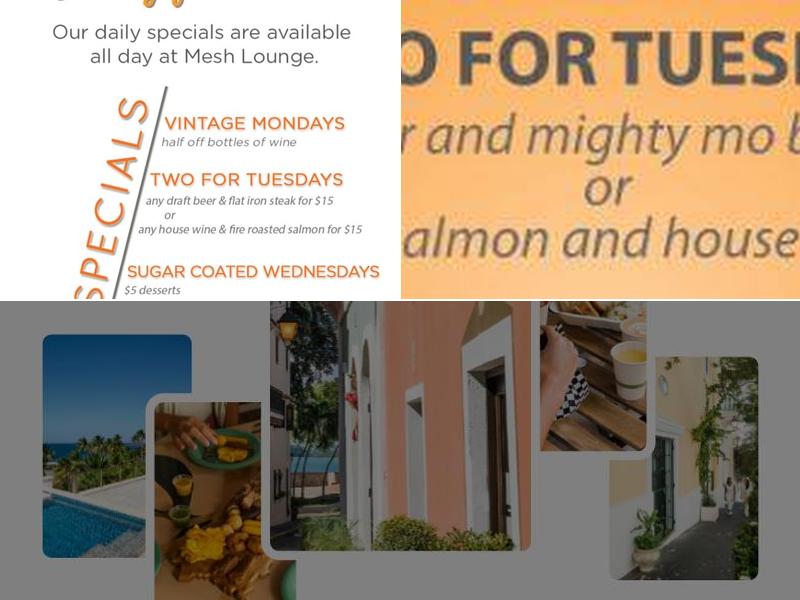MESH Menu