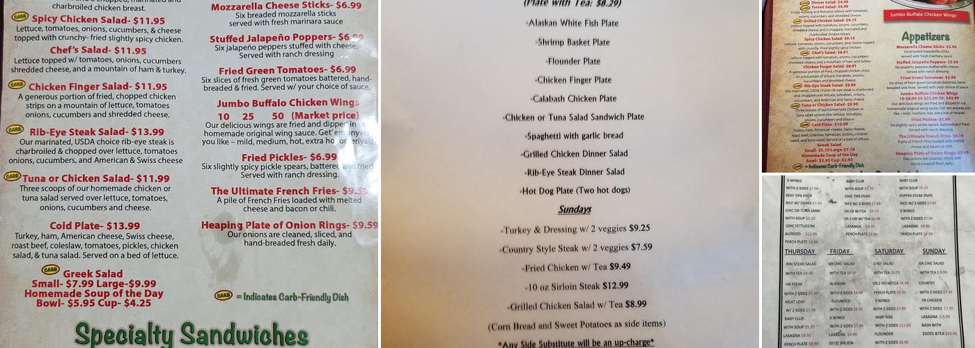 Clockwork Pizza Menu